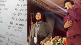 Suasana konser Valen di Sumenep penuh semarak, namun nama-nama donatur yang sebelumnya diumumkan tiba-tiba lenyap, memunculkan pertanyaan soal peran pejabat dan pengusaha