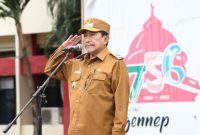 Apel Gabungan di Sumenep menjadi momen Wabup mengingatkan ASN untuk adaptif, inovatif, dan siap menghadapi tantangan pembangunan 2026.