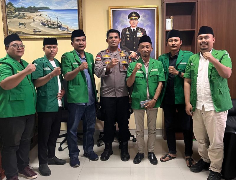 Pertemuan antara Wakapolres Sumenep dan LBH GP Ansor Sumenep di ruang kerja Mapolres menjadi momentum penguatan sinergi polisi dan ormas dalam pelayanan masyarakat.