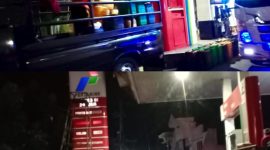 Praktik mencurigakan: Pengisian solar subsidi ke jerigen diduga dilakukan di SPBU Pamekasan, disinyalir menjadi bagian jaringan distribusi ilegal BBM.