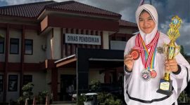 AZ Syahra Nastiti Ramadhani, siswi SMP Integral Lukman Hakim Sumenep, kembali harumkan nama daerah dengan meraih Juara 2 Matematika dalam GCO Se-Madura, meski dukungan resmi dari Disdik Sumenep nihil
