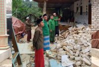 Kunjungan jajaran PPP ke lokasi bencana tanah longsor di Paseset Timur sebagai bentuk kepedulian terhadap warga terdampak.