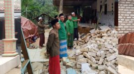 Kunjungan jajaran PPP ke lokasi bencana tanah longsor di Paseset Timur sebagai bentuk kepedulian terhadap warga terdampak.