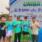 Wakapolres Sumenep, Kompol Masyhur Ade, S.I.K., menekankan pentingnya olahraga dan gaya hidup sehat saat menghadiri UNIBA Fun Run 2026.
