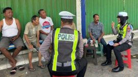 Suasana Polantas Menyapa: Interaksi langsung antara polisi dan warga untuk membangun budaya tertib berlalu lintas