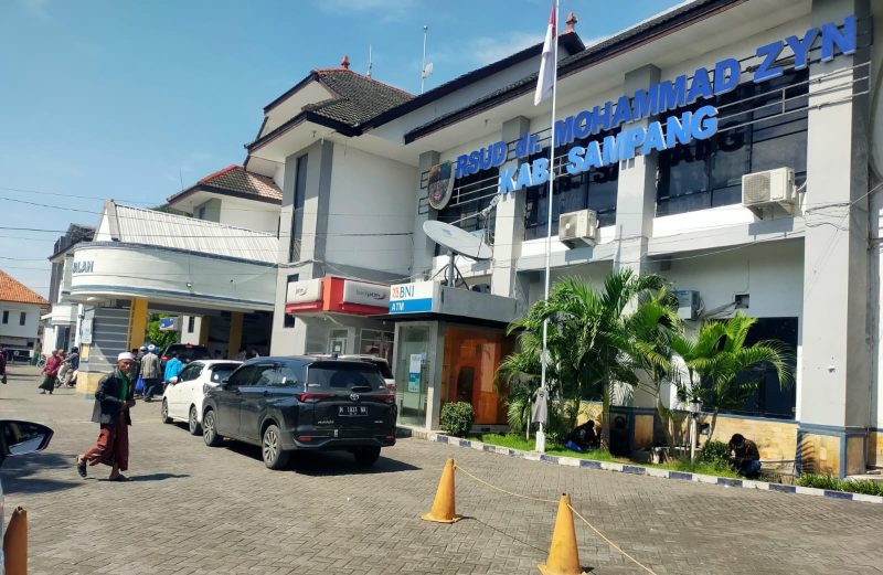 Foto: RSUD dr Mohammad Zyn Sampang, lokasi pengadaan MRI Rp24 miliar yang diduga dilakukan melalui penunjukan langsung tanpa mekanisme lelang