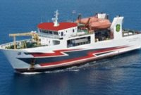 KMP Dharma Bahari Sumekar III menjadi andalan transportasi laut masyarakat kepulauan Sumenep