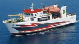 KMP Dharma Bahari Sumekar III menjadi andalan transportasi laut masyarakat kepulauan Sumenep