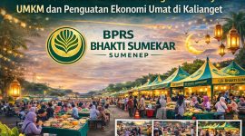 Pasar Sore Ramadhan di Masjid At Taqwa, Kecamatan Kalianget, akan menjadi wadah pemberdayaan UMKM lokal. BPRS Bhakti Sumekar mendukung penuh kegiatan ini sebagai langkah strategis menggerakkan ekonomi umat dan mendorong perputaran ekonomi Sumenep .