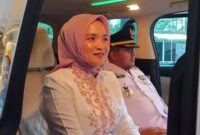 Bupati Sumenep, Achmad Fauzi Wongsojudo, bersama istri tercintanya, Nia Kurnia Fauzi