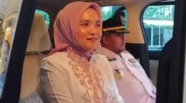 Bupati Sumenep, Achmad Fauzi Wongsojudo, bersama istri tercintanya, Nia Kurnia Fauzi