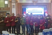 Jajaran PKDI Kabupaten Sumenep fpto bersama usai mengikuti Sosialisasi Jaksa Garda Desa (Jaga Desa) yang digelar Kejaksaan RI di Graha Samudra Bumimoro, Surabaya, sebagai bagian penguatan tata kelola Dana Desa.