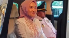 Bupati Achmad Fauzi Wongsojudo bersama sang istri tercinta