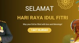 Kabagbinkar Ro SDM Polda Jatim AKBP Jazuli Dani Iriawan menyampaikan pesan Idul Fitri yang menyejukkan.