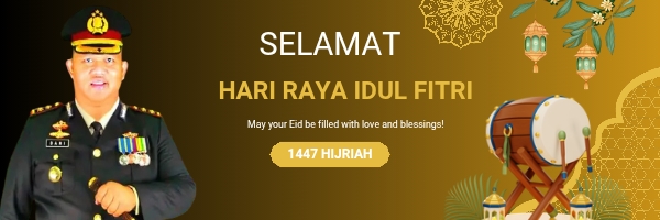 Kabagbinkar Ro SDM Polda Jatim AKBP Jazuli Dani Iriawan menyampaikan pesan Idul Fitri yang menyejukkan.