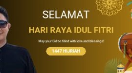 Owner DRT The Big Family, H. Shafwan Wahyudi, menyampaikan ucapan Selamat Hari Raya Idul Fitri 1447 H atas nama keluarga besar DRT, menegaskan semangat kebersamaan dan kepedulian sosial di Sumenep.