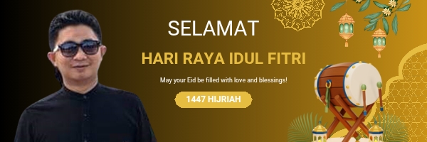 Owner DRT The Big Family, H. Shafwan Wahyudi, menyampaikan ucapan Selamat Hari Raya Idul Fitri 1447 H atas nama keluarga besar DRT, menegaskan semangat kebersamaan dan kepedulian sosial di Sumenep.