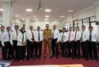 Ket. Foto: dr. Erliyati M. Kes saat mengikuti seleksi Jabatan Pimpinan Tinggi (JPT) Pratama, Selasa (3/3/2026). Lolosnya beliau memicu kekhawatiran publik mengenai stabilitas kepemimpinan di RSUD Sumenep dan potensi dampak pada kualitas layanan kesehatan.