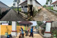 Suasana pengaspalan jalan di Kelurahan Kowel, Kecamatan Pamekasan, Rabu (4/3/2026). CV Ayunda Permata Sejahtera bersama Kodim 0826 Pamekasan melaksanakan perbaikan jalan sepanjang 170 meter yang sebelumnya rusak parah, sebagai bagian dari program kepedulian sosial di bulan suci Ramadhan.