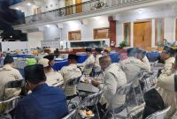 Ketua PKDI Madura Raya, Moh. Wijdan, saat menggelar acara buka puasa bersama para kepala desa se-Madura Raya di kediamannya di Desa Ketapang Daya, Kecamatan Ketapang, sebagai momentum mempererat silaturahmi dan persaudaraan antar kepala desa di bulan suci Ramadan.