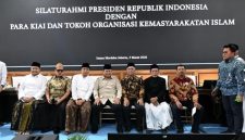 Haji Khairul Umam (Haji Her) Pamekasan saat menghadiri undangan silaturahmi Presiden Prabowo Subianto bersama para kiai dan tokoh organisasi kemasyarakatan Islam di Istana Kepresidenan Jakarta.
