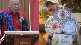 Penasehat PKDI Sumenep Miskun Legiyono dan Ketua PKDI H. Ubaid Abdul Hayat menyerukan komitmen seluruh kepala desa untuk mempercepat pembangunan Gerai KDMP demi mendorong kemandirian ekonomi masyarakat desa.