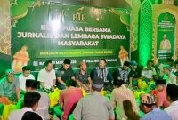 Bang Ali, Founder BIP, menegaskan komitmennya membangun silaturahmi dan kolaborasi dengan jurnalis serta LSM demi kepedulian sosial di Pamekasan
