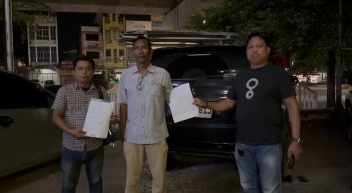 Foto: Adtiya tengah yang mengaku sosok pemilik mobil Pajero yang bermasalah (dok: istimewa