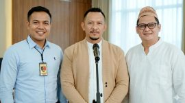 Foto: IPTU Nur Fajri Alim, Ali Zainal Abidin, dan H. Khoirul Umam