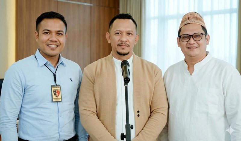 Foto: IPTU Nur Fajri Alim, Ali Zainal Abidin, dan H. Khoirul Umam
