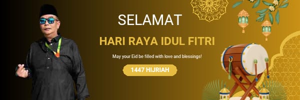 Bos CV Ayunda Permata Sejahtera H. Bambang Budianto menyampaikan ucapan Selamat Hari Raya Idul Fitri 1447 Hijriah, mohon maaf lahir dan batin.