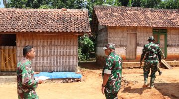 Dandim 0827/Sumenep Survei Rutilahu di Rubaru, 95 Rumah Siap Direhabilitasi