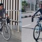 Ket foto: Aksi kompak Fraksi PDIP Sumenep gowes ke kantor, wujud keteladanan dalam mendukung gerakan hemat energi dan BBM