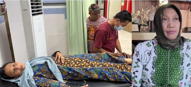 Foto : Tenaga medis RSUD Sumenep sigap menangani pasien di IGD, sambil tetap menjaga komunikasi yang hangat dengan keluarga (kiri), Dirut RSUD Sumenep, dr. Erliyati, M.Kes
