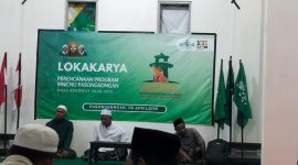 MWC NU Pasongsongan saat menggelar lokakarya serap aspirasi Nahdliyyin guna merumuskan program kerja visioner periode 2026–2031.