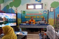 Suasana kegiatan KKG Gugus 2 Kecamatan Pasongsongan yang berlangsung penuh semangat di SDN Panaongan IV.