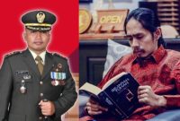 Ket Foto: Eks Dandim Sumenep Letkol Czi Donny Pramudya Mahardi (kiri)  Fauzi AS (kanan) 