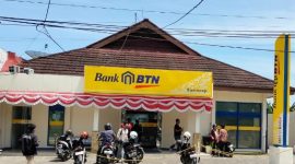 Kantor Bank BTN Cabang Sumenep yang menjadi sorotan terkait keterlambatan penyerahan sertifikat nasabah.