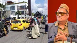 Ribuan petani, ulama, dan masyarakat Madura memadati kediaman Haji HER di Pamekasan dalam aksi solidaritas dan dukungan terhadap perjuangan ekonomi kerakyatan.