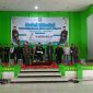 Suasana Halalbihalal Persaudaraan Setia Hati Terate Cabang Kota Blitar di Aula Pemkab Blitar lama, dihadiri pengurus, ulama, dan ratusan warga sebagai wujud penguatan persaudaraan dan komitmen menjaga kerukunan.