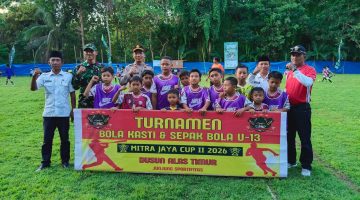 Turnamen Mitra Jaya Cup II 2026 Resmi Dibuka, Semarakkan Olahraga di Bawean