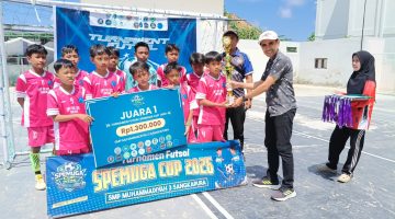 SPEMUGA Cup 2026 Resmi Ditutup, Ajang Futsal Bergengsi di Sangkapura Berakhir Meriah