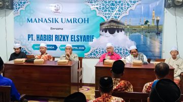 Manasik Umroh PT Habibi Rizky Elsyarif 2026 Digelar di Hotel Miranda, Jamaah Siap Menuju Tanah Suci