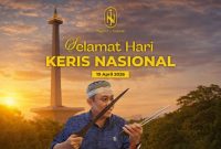 Dr. Naghfir, S.H.I., S.H., M.Kn, menyampaikan seruan pelestarian budaya dalam momentum Hari Keris Nasional, mengajak generasi muda menjadi benteng penjaga warisan budaya Nusantara di Kabupaten Sumenep.
