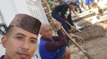 Tak Sekadar Jurnalis, JSI Hadir Bantu Pembangunan Masjid di Manding Sumenep