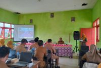 Suasana sosialisasi pengelolaan Dana BOS 2026 yang digelar Disdik Sumenep di Ambunten.