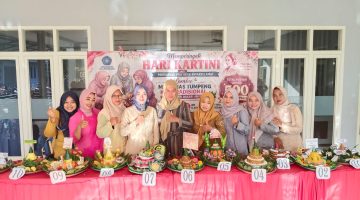 Peringati Hari Kartini, PKK Patarselamat Dorong Kreativitas Perempuan Lewat Lomba Tumpeng