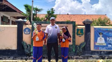 Dua Srikandi dan Satu Jagoan Atletik SDN Panaongan III Siap Harumkan Nama Pasongsongan di O2SN Sumenep