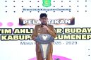 Bupati Sumenep Achmad Fauzi Wongsojudo saat menyampaikan komitmen pelestarian cagar budaya dalam pelantikan Tim Ahli Cagar Budaya (TACB) di Pendopo Agung Keraton Sumenep.