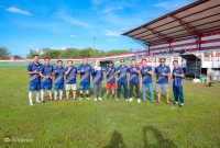 Tim Sepakbola RSUD vs BPRS di Stadion A. Yani Sumenep, dalam laga sparing Hari Buruh 2026 yang menjadi ajang konsolidasi dan silaturahmi